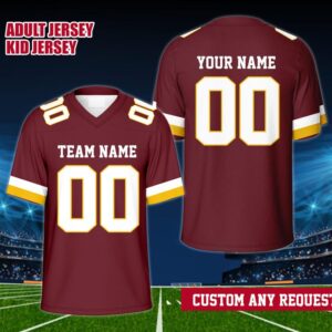 Custom Any Football Team Jersey, Personalized Name College Football Jersey Game Day Jersey Outfit For American Football Fans Lovers