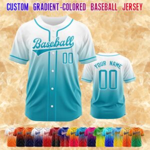 Custom Baseball Jersey Custom Baseball Team Uniforms Stitched Printed Name Number Personalized Baseball Shirt for Men Women Youth