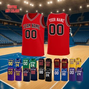 Custom Basketball Jersey, Personalized Name number logo shirt, Custom Team Sports uniform Birthday gifts for Wedding Men Women toddler kid