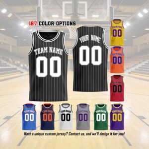 Custom Basketball Jersey, Personalized Team Uniform, Any Logo & Any Color, Custom Basketball Shirt, Youth Adult Jerseys, Team Sports Gift